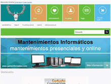 Tablet Screenshot of gamoinformatica.com